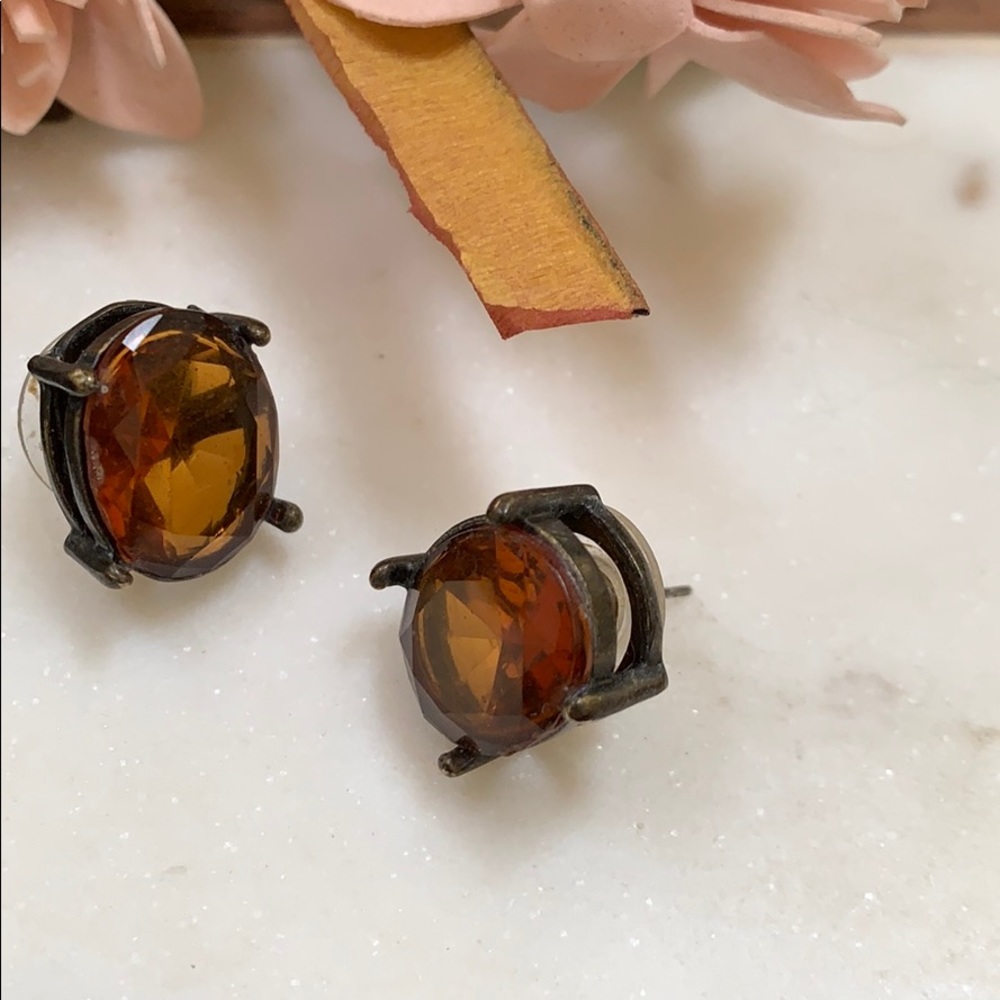 Vintage Citrine Earrings